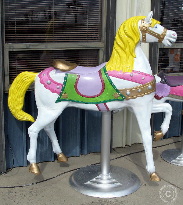 Large Dentzel Carousel Horse