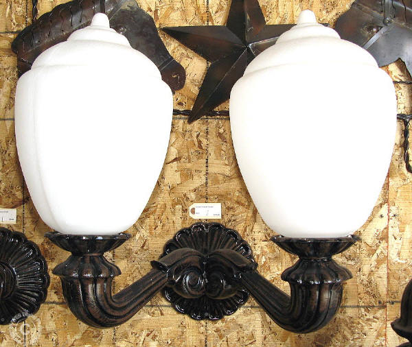 Sconce Victorian Double