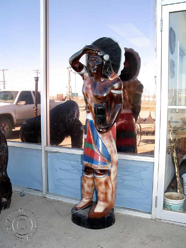 Large Cigar Store Indian